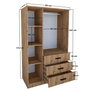 Hanah Home Easy 1600-56 Pino Atlántico
